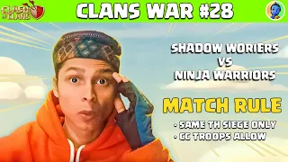 LIVE🔴Clans War #28 | Clash of clans | Krsnaclan #clashofclans #coc