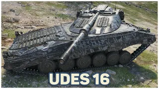 UDES 16     Обзор танка,какой он?