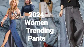 2024 Trend  On This women Pants 👖👖 Girls Fashion Denim Pants comfortable Pants