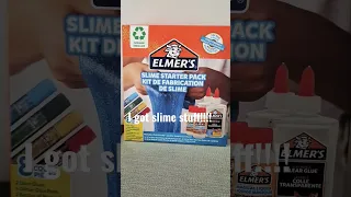 I got Elmers Slime kit! Happy April Fools!