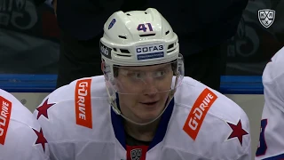 Glotov first KHL goal