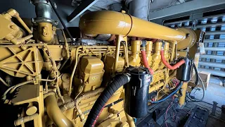 Caterpillar 3516 Start Up And Load Test