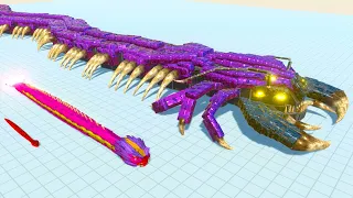 Elder Centipede of Evolution - All Units Unlock Animal Revolt Battle Simulator