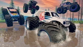 Monster Truck Mud Battle #23 | BeamNG Drive - Griff's Garage