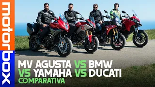 Sfida CROSSOVER | Yamaha Tracer GT, Ducati Multistrada 950, BMW F 900 XR o MV Agusta Turismo Veloce?