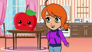 Fun Fruits Adventure with Amina😍| Learn and Explore Fruits English Vocabulary🍓 #amina   #amina #kids