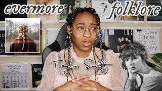 REACTING TO TAYLOR SWIFT FOR THE FIRST TIME! (EVERMORE & FOLKLORE) 😳 | Favour