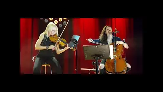 Linda Lampenius and Perttu Kivilaakso in concert