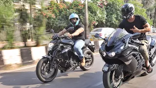 MotoVlog with John Abraham in Mumbai