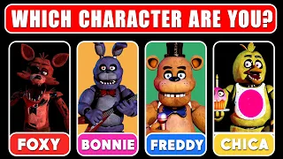 Which FNAF Character Are You? Five Nights At Freddy's Movie Quiz