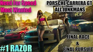 Need for Speed Most Wanted BLACKLİST RİVAL RAZOR #1(ALL RACES FİNAL PURSUİT)