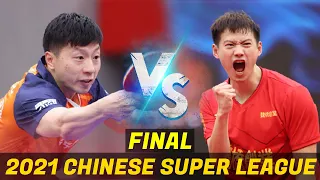 Ma Long vs Zhou Yu | 2021 Chinese Super League (Final)