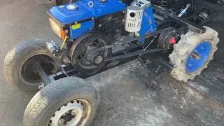 Переобладнання мотоблоку в міні-трактор