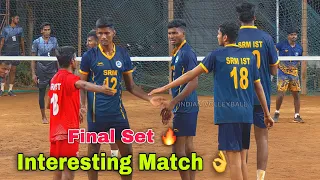 Final Set 🔥 Winners??? SRM Vs GST Chennai👌 Interesting Match | Nagercoil