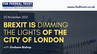 Brexit Is Dimming the Lights of the City of London