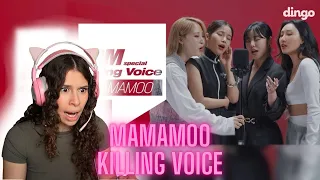 I LOST IT! MAMAMOO KILLING VOICE REACTION