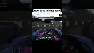 CRAZY crash in F1 22. #f122 #f1esports #f1manager #f122game #f1manager2022 #f1crash