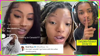 DDG Reaction After Rubi Rose EXP0$E Recent Dm's Between Them😳 Halle Bailey Responds To Rubi Rose