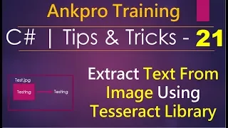 C# tips and tricks 21 - Extracting text from an image using Tesseract OCR library for C# (CSharp)