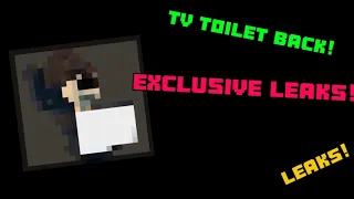 TV TOILET IS BACK? | ENR Universe RP 1: Leaks #1