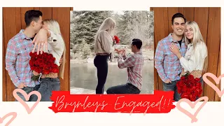 BRYNLEY'S ENGAGED!!! *CUTEST PROPOSAL EVER*