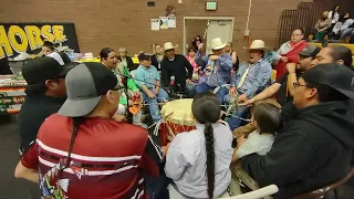 Cozad @ Whitehorse HS Pow-wow - Saturday evening - (Gourd Dance) 2023