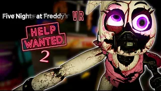 CHICA IS VERY VERY HUNGRY!! | FNAF VR Help Wanted 2 [PART 5]