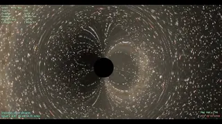 I finally found black hole in SpaceEngine