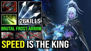 SPEED IS KING Ultra Carry Rampage Butterfly Drow Ranger OP Raining Frost EZ Counter ALL Dota 2