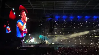 Coldplay MOTS Wembley 12th August 2022 Video 18 (A Sky Full of Stars)