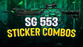 Best SG 553 Sticker Combinations
