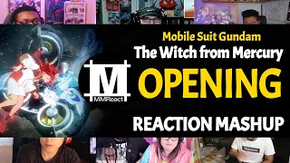 Mobile Suit Gundam: The Witch from Mercury Opening | Reaction Mashup