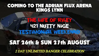 Kings Lynn 421 Life of Riley Weekend Advert Video 26th and 27th Aug 2023