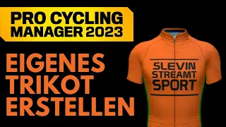 PCM23 Trikot erstellen - Pro Cycling Manager 2023 Tutorial