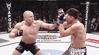 Georges St Pierre vs Nick Diaz Highlights