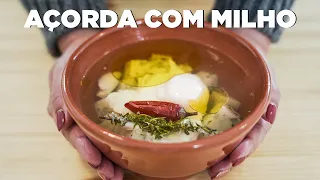 Açorda com Milho