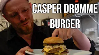 Casper Drømme burger med Umut.