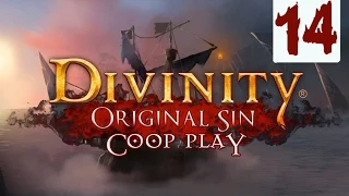 Divinity: Original Sin #14 Кладбищенский безумец (Прохождение Кооператив на русском языке)
