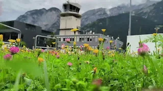 Innsbruck Airport amazing tour 4K