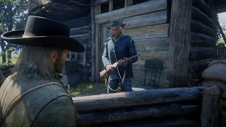 Can You Tell Captain Russell The War Is OVER and They Won? - RDR2