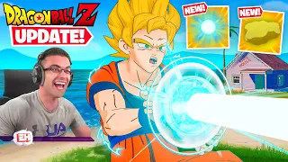 Nick Eh 30 reacts to Dragon Ball Z in Fortnite!