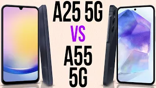 A25 5G vs A55 5G (Comparativo & Preços)