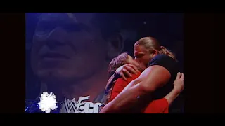 Triple H and Stephanie Mcmahon kiss after Armageddon 1999 | 13/12/1999