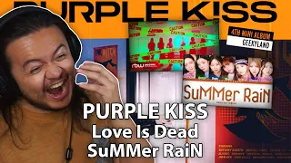 PURPLE KISS - ‘Love Is Dead’ Performance Video & ‘SuMMer RaiN' | REACTION