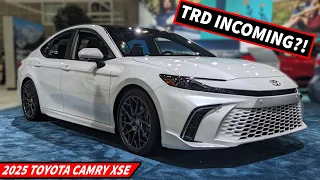 *Hands On* The New 2025 Toyota Camry XSE is Foreshadowing a TRD Camry?!