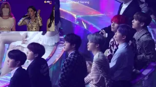 BTS REACTION TO (G)I-DLE (CLOSE-UP) Hann + Rap Soyeon + Latata | MMA 2018