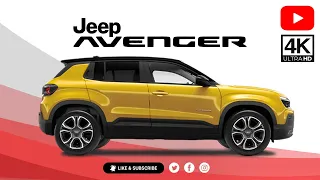 Jeep Avenger Animated "Official Colours" 4K
