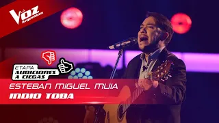 Esteban Muia - “Antiguo dueño de las flechas” - Audiciones a Ciegas - La Voz Argentina 2022