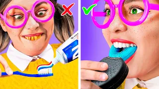 From Nerd to Popular! Total Makeover Using Viral Hacks and Gadgets from TikTok!