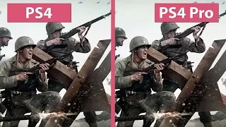 Call of Duty WWII – PS4 vs. PS4 Pro 4K Mode Beta Graphics Comparison